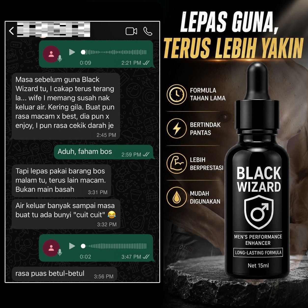 Black Wizard customer review